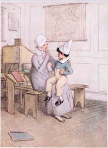 Si un garçon dit que vous ne pouvez pas caner, je le saignerai, Miss Phoebe. - Hugh Thomson